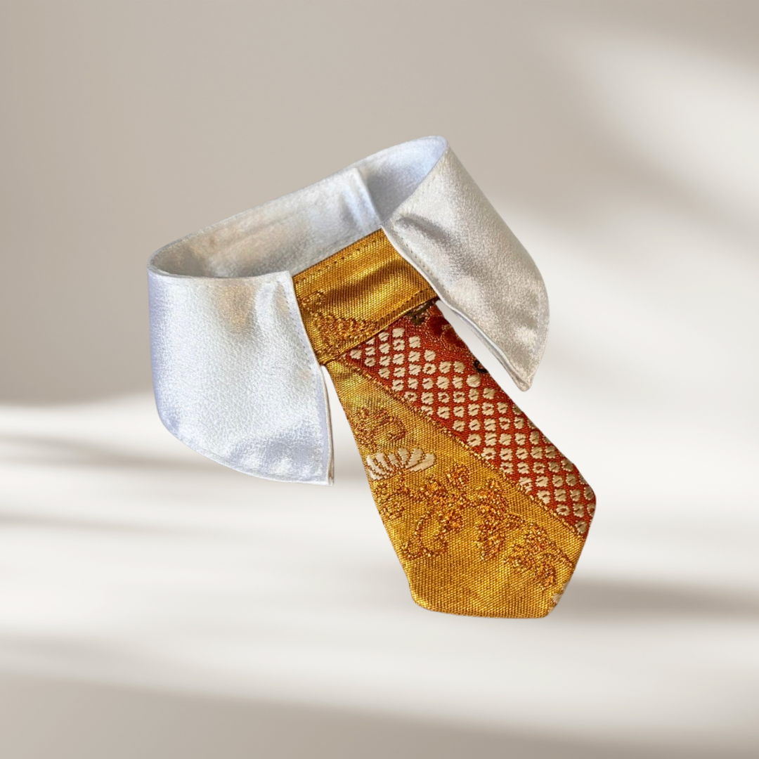 西陣織慶長斜文腹文ネクタイ